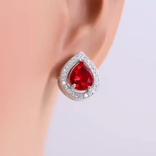 Cubic Zirconia Earrings  3510045E - Image 2