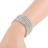 Rhinestone Stretch Bracelet  3820000052J - Image 2