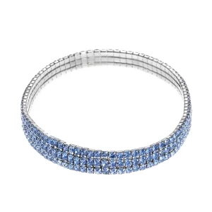 Rhinestone Stretch Bracelet  LB0285E