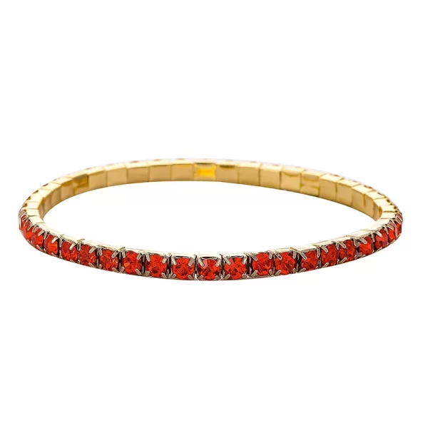 Rhinestone Stretch Bracelet  LB0301N