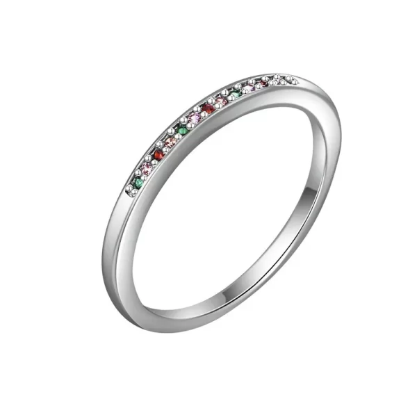 Cubic Zirconia Rings  LR0044