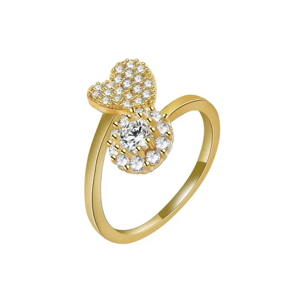 Cubic Zirconia Rings  LR0138